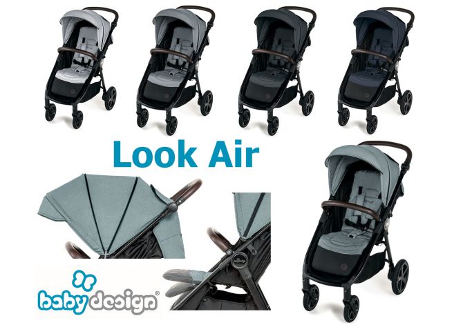 Прогулочная коляска Baby Design Look Air 2021 ����, �������� | Babyshopping
