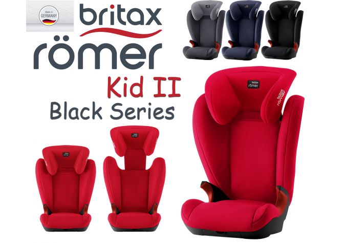 Автокрісло Britax Romer Kid II Black Series ,  | Babyshopping