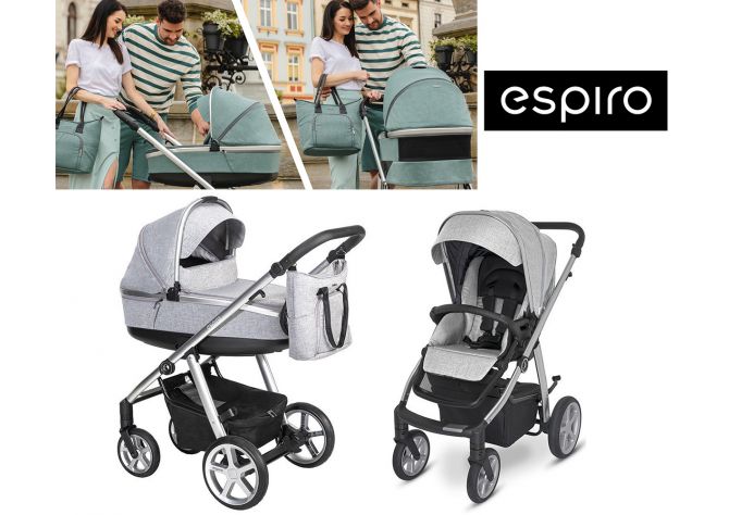 Детская коляска 2 в 1 Espiro Next Up Melange  ����, �������� | Babyshopping