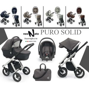 Коляска Neonato 3 в 1 PURO SOLID фото, картинки | Babyshopping