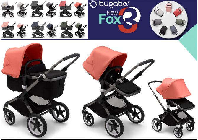 Универсальная коляска 2 в 1 Bugaboo Fox 3  ����, �������� | Babyshopping