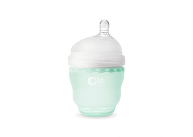 Дитяча антиколікова пляшечка  Olababy GentleBottle - Mint/Бірюзовий, 120мл ,  | Babyshopping