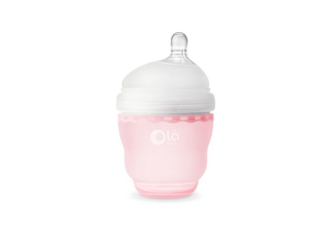 Дитяча антиколікова пляшечка  Olababy GentleBottle - Rose/Рожевий, 120мл ,  | Babyshopping