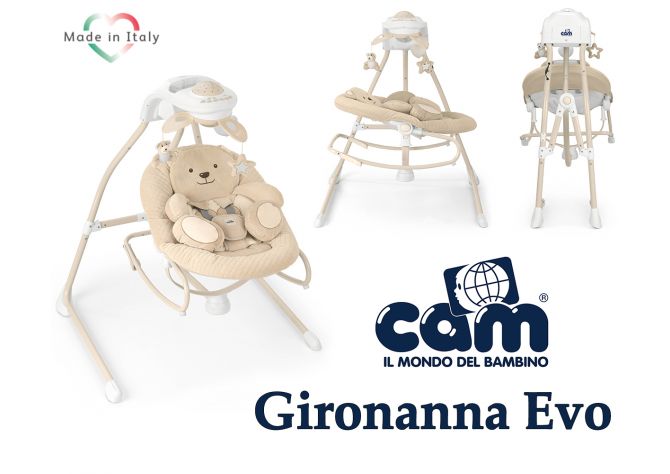 Кресло-качалка Cam Gironanna Evo ����, �������� | Babyshopping