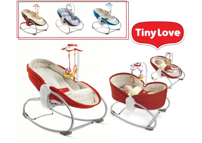 Крісло-ліжечко-гойдалка 3 в 1 Tiny Love «Мамина любов» ,  | Babyshopping